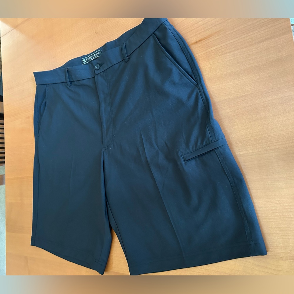 Pebble Beach Black Men’s Size 38 Golf Short